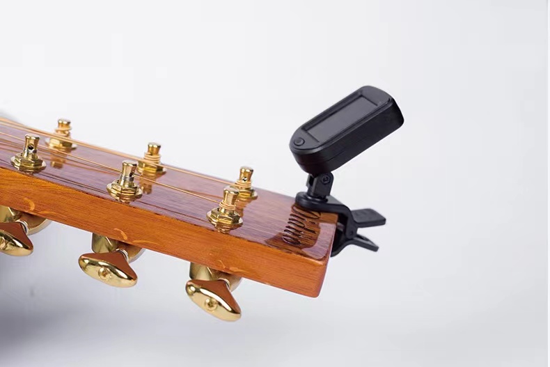 Clip-Tuner Stimmgerät für Ukulele-Gitarre-Violine-Bass + Chromatisch Clip-Tuner Stimmgerät für Ukulele-Gitarre-Violine-Bass + Chromatisch