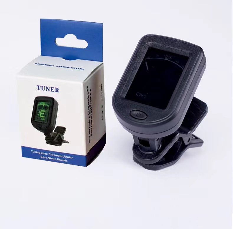 Clip-Tuner Stimmgerät für Ukulele-Gitarre-Violine-Bass + Chromatisch Clip-Tuner Stimmgerät für Ukulele-Gitarre-Violine-Bass + Chromatisch