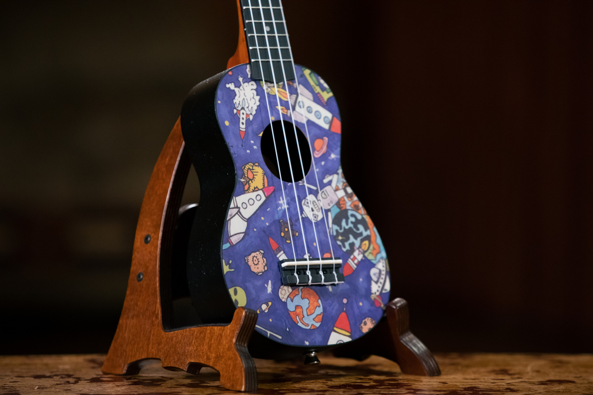 Keiki - Ortega  Sopran Ukulele mit Zubehör