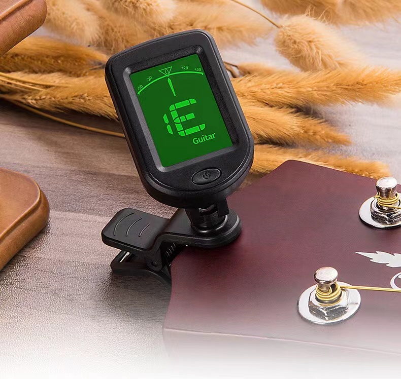 Clip-Tuner Stimmgerät für Ukulele-Gitarre-Violine-Bass + Chromatisch Clip-Tuner Stimmgerät für Ukulele-Gitarre-Violine-Bass + Chromatisch