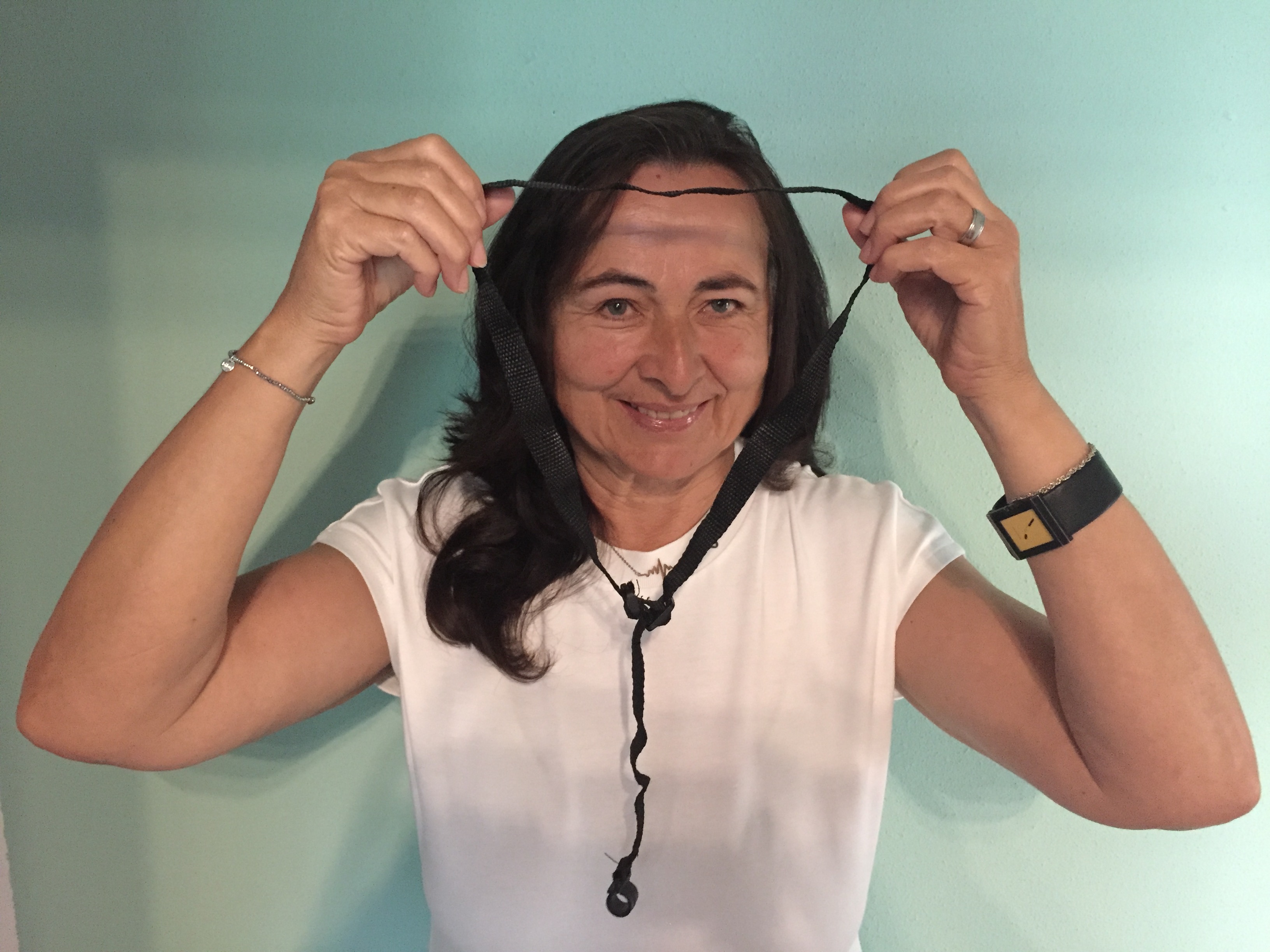 3 x Ukulele Gurt schwarz zum Einhängen am Schallloch