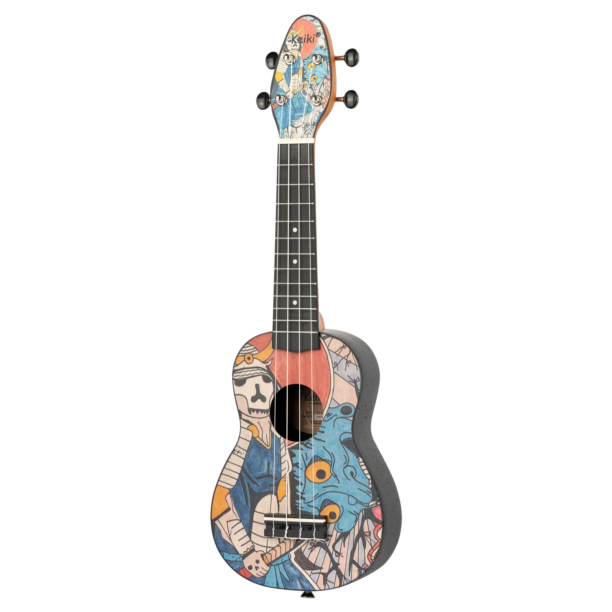 Keiki Sopran Ukulele mit Zubehör Keiki Sopran Ukulele mit Zubehör