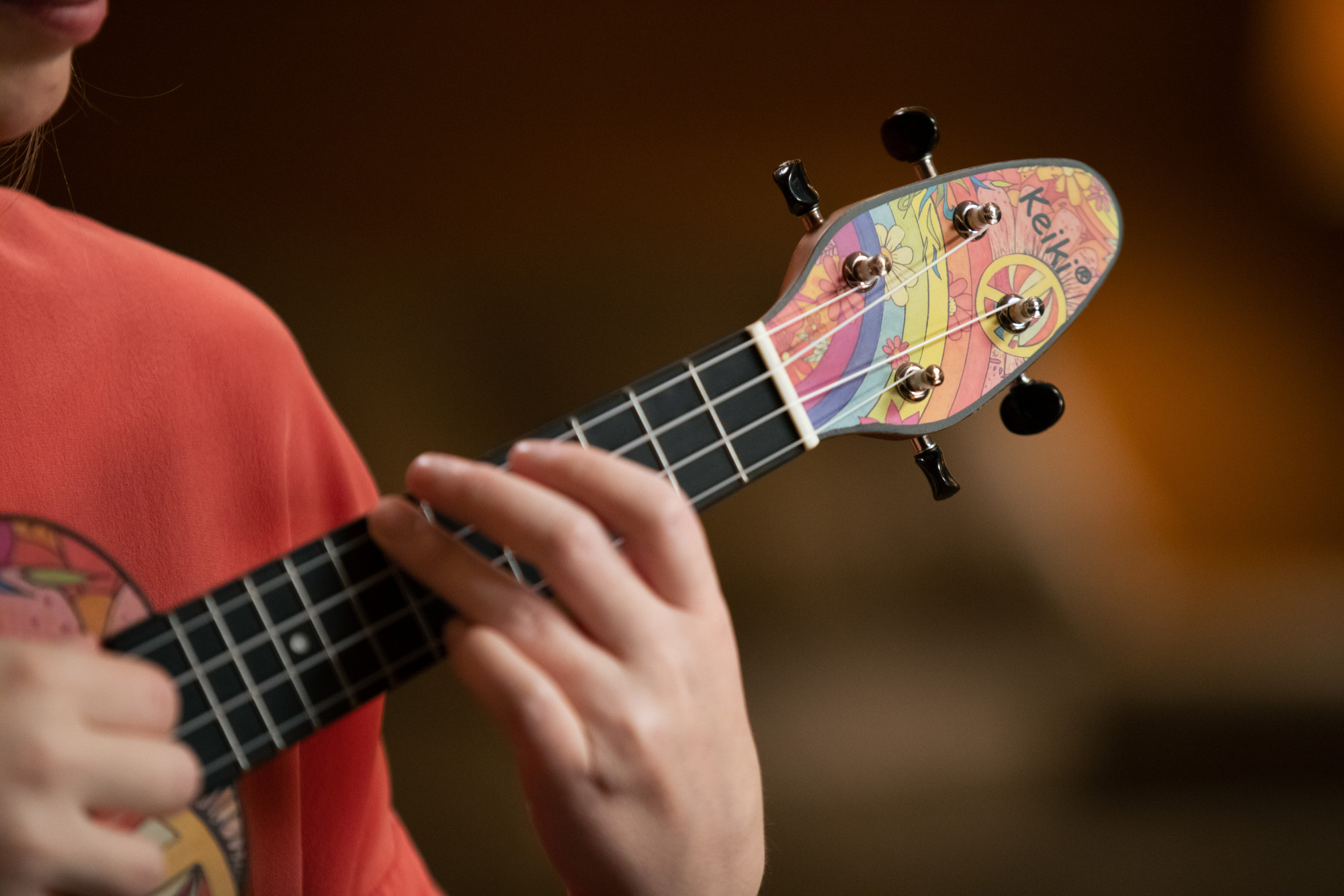 Keiki Ortega Sopran Ukulele mit Zubhör Keiki Ortega Sopran Ukulele mit Zubhör