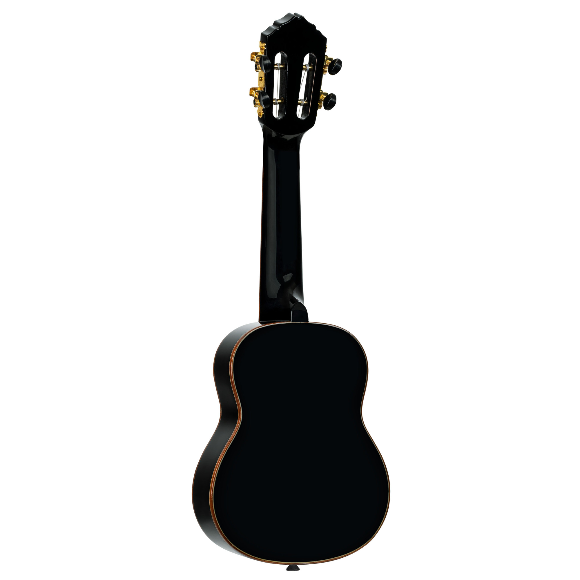 Sopran Ukulele 21" Ortega schwarz mit GigBag-Stimmgerät + Plektren Sopran Ukulele 21" Ortega schwarz mit GigBag-Stimmgerät + Plektren