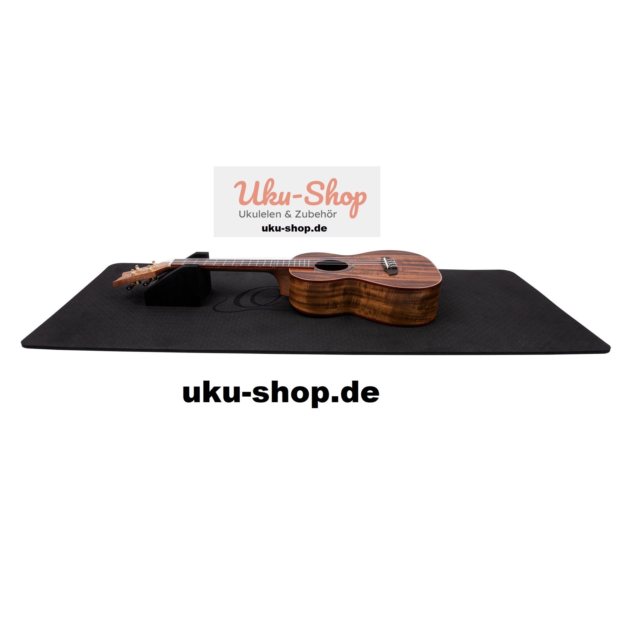 Arbeitsmatte mit Halsstütze für Ukulele - Gitarre 