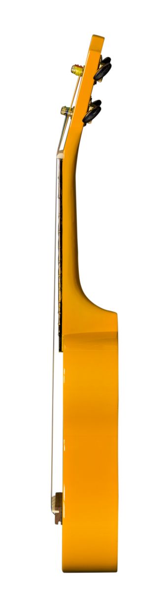 Sopran Ukulele mit Farbsaiten + Gigbag + Notenheft + Filzplektren