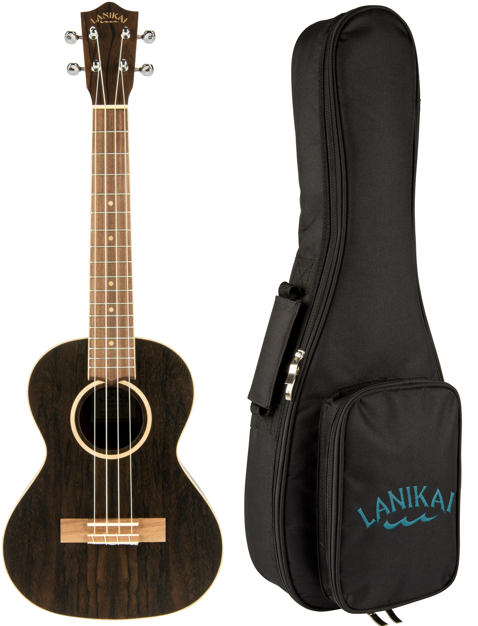 Lanikai Tenor Ukulele 26" aus Ziricote mit deluxe Gigbag/Tasche Lanikai Tenor Ukulele 26" aus Ziricote mit deluxe Gigbag/Tasche
