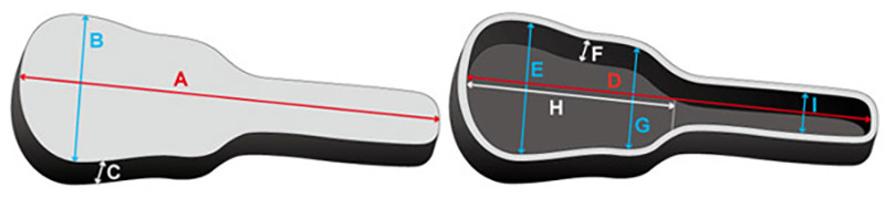 Gigbag-Tasche für Sopran Ukulele