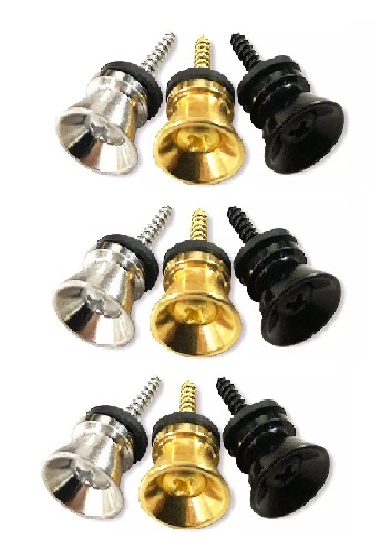 Gurtpins - Gurthalteknöpfe - 9 Stück