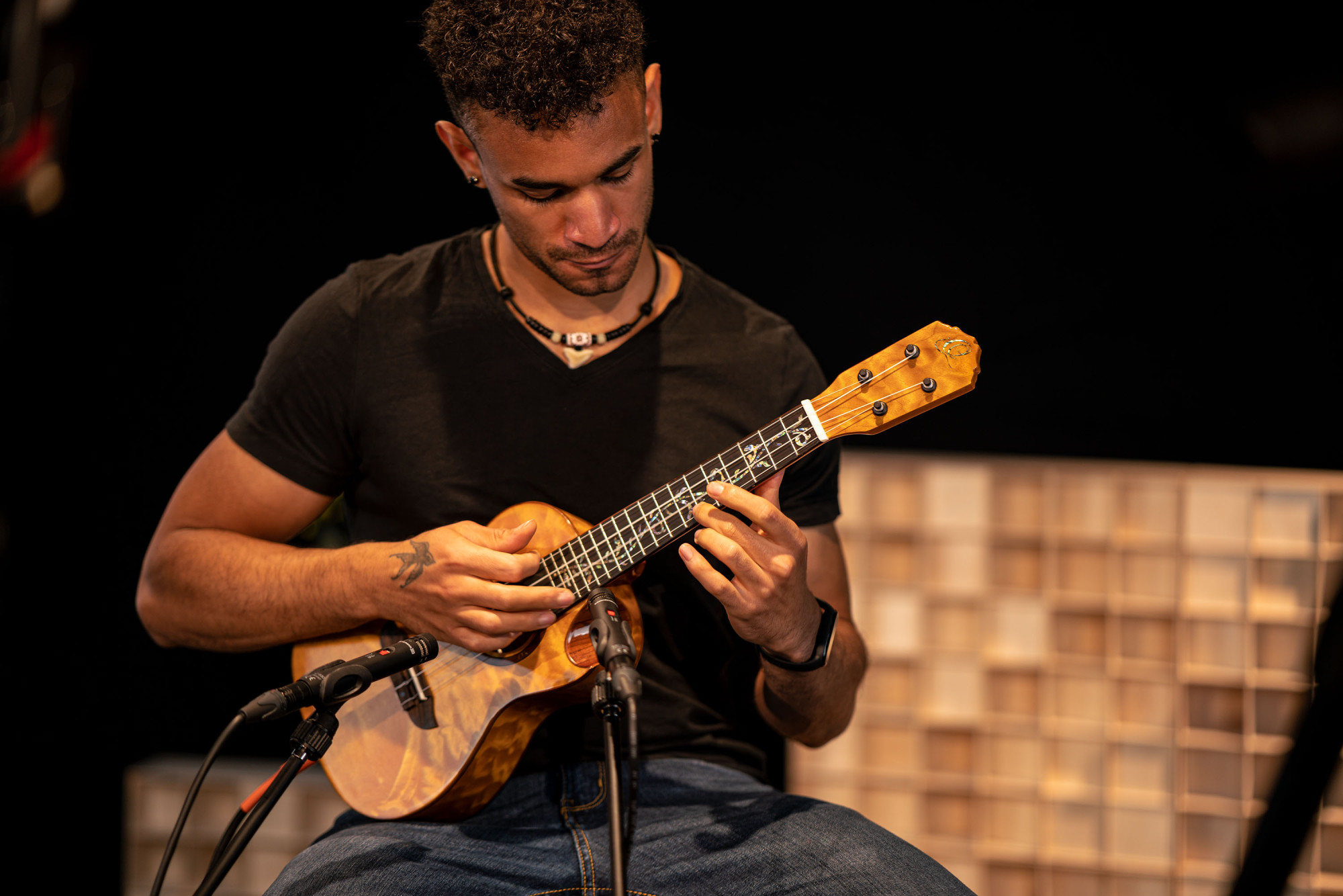Ortega Elite Konzert Ukulele Wölkchenahorn mit Tonabnehmer + Elite Gig Bag Ortega Elite Konzert Ukulele Wölkchenahorn mit Tonabnehmer + Elite Gig Bag