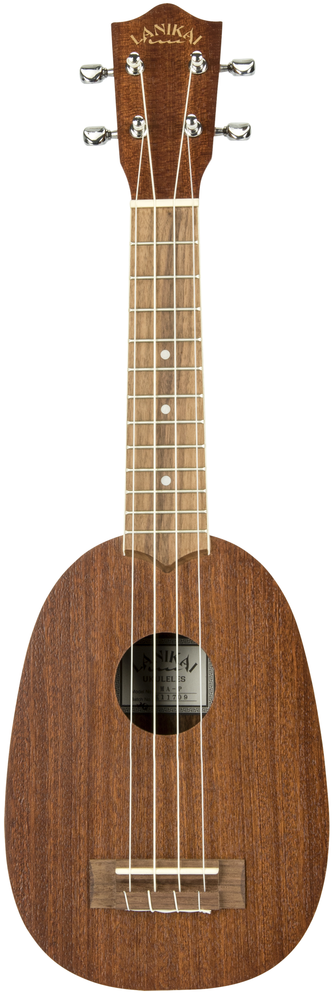 Lanikai Sopran Ukulele 21" Pineapple mit Gigbag-Stimmgerät + Gurt Lanikai Sopran Ukulele 21" Pineapple mit Gigbag-Stimmgerät + Gurt