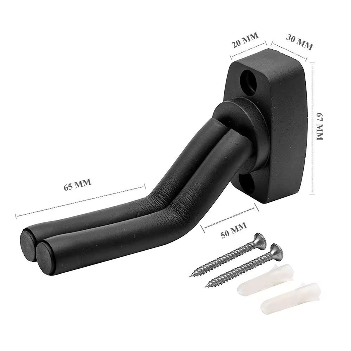 3 x Wandhalter für Ukulele - Gitarre - Bass - Mandoline - Banjo 3 x Wandhalter für Ukulele - Gitarre - Bass - Mandoline - Banjo