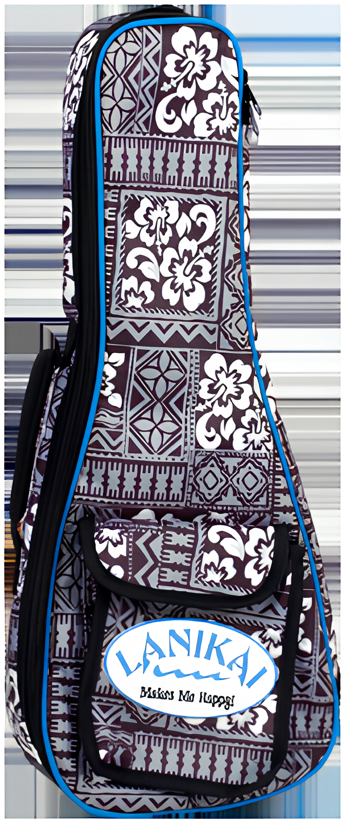 Sopran Ukulele mit Farbsaiten + Gigbag + Notenheft + Filzplektren