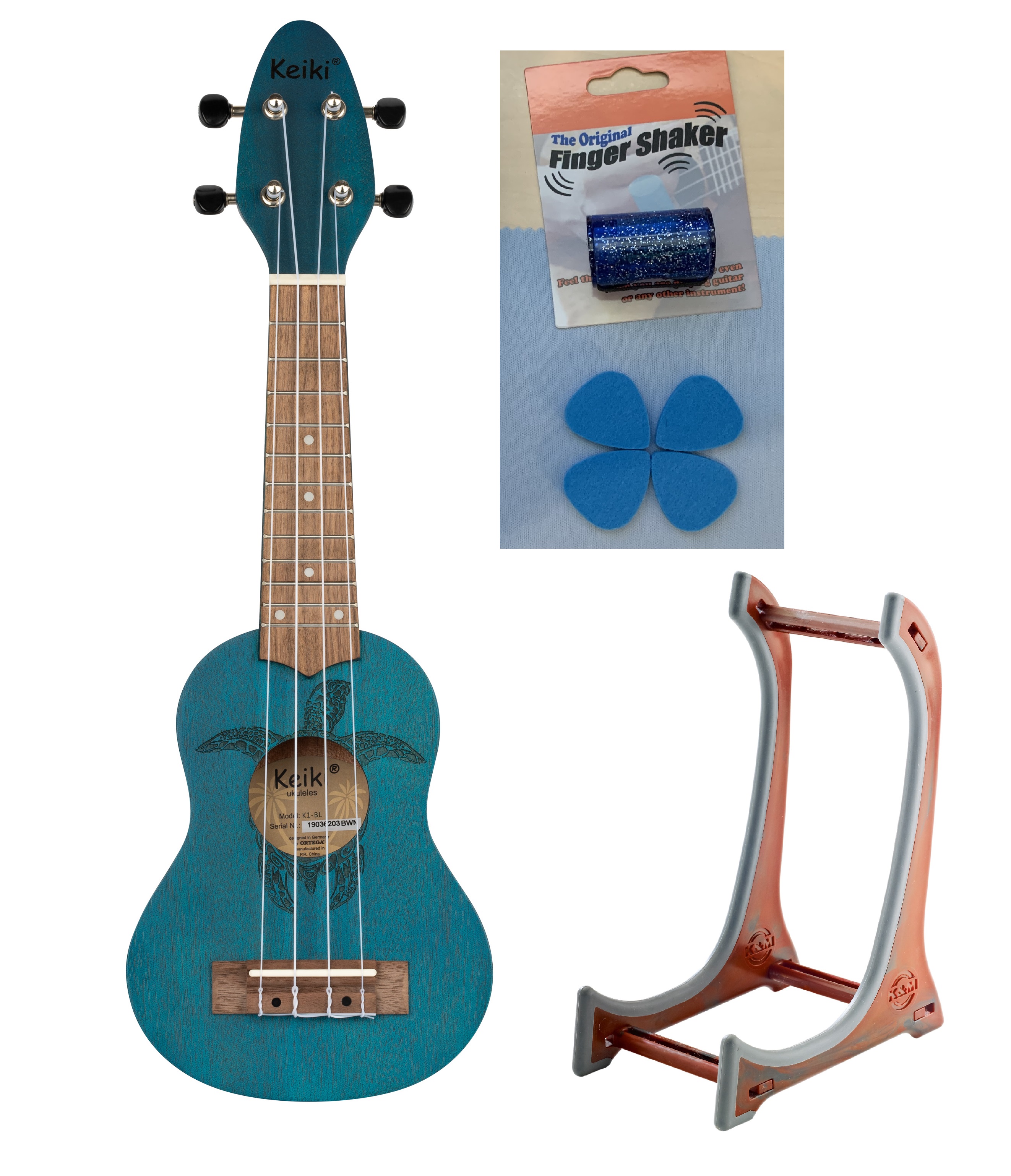 Sopranino Ukulele + Zubehör Sopranino Ukulele + Zubehör