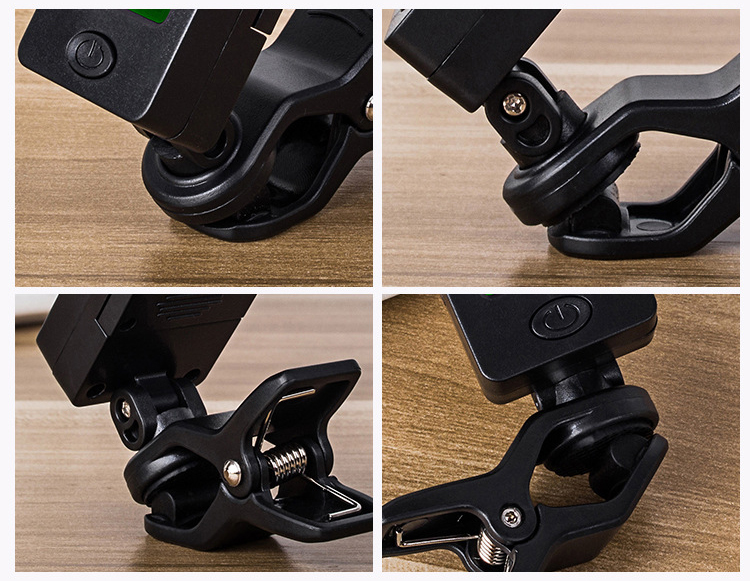 Clip-Tuner Stimmgerät für Ukulele-Gitarre-Violine-Bass + Chromatisch Clip-Tuner Stimmgerät für Ukulele-Gitarre-Violine-Bass + Chromatisch