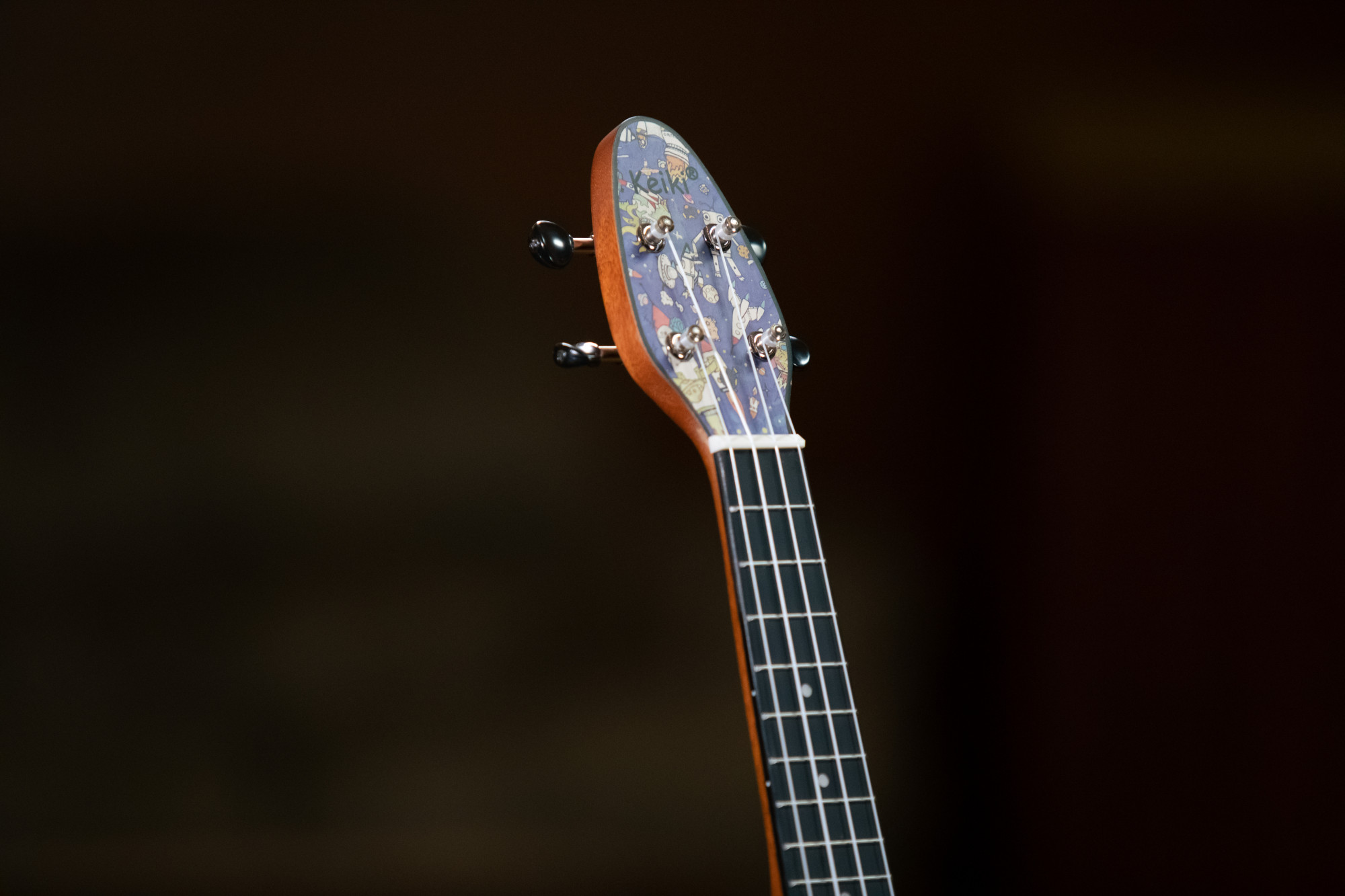 Keiki - Ortega  Sopran Ukulele mit Zubehör