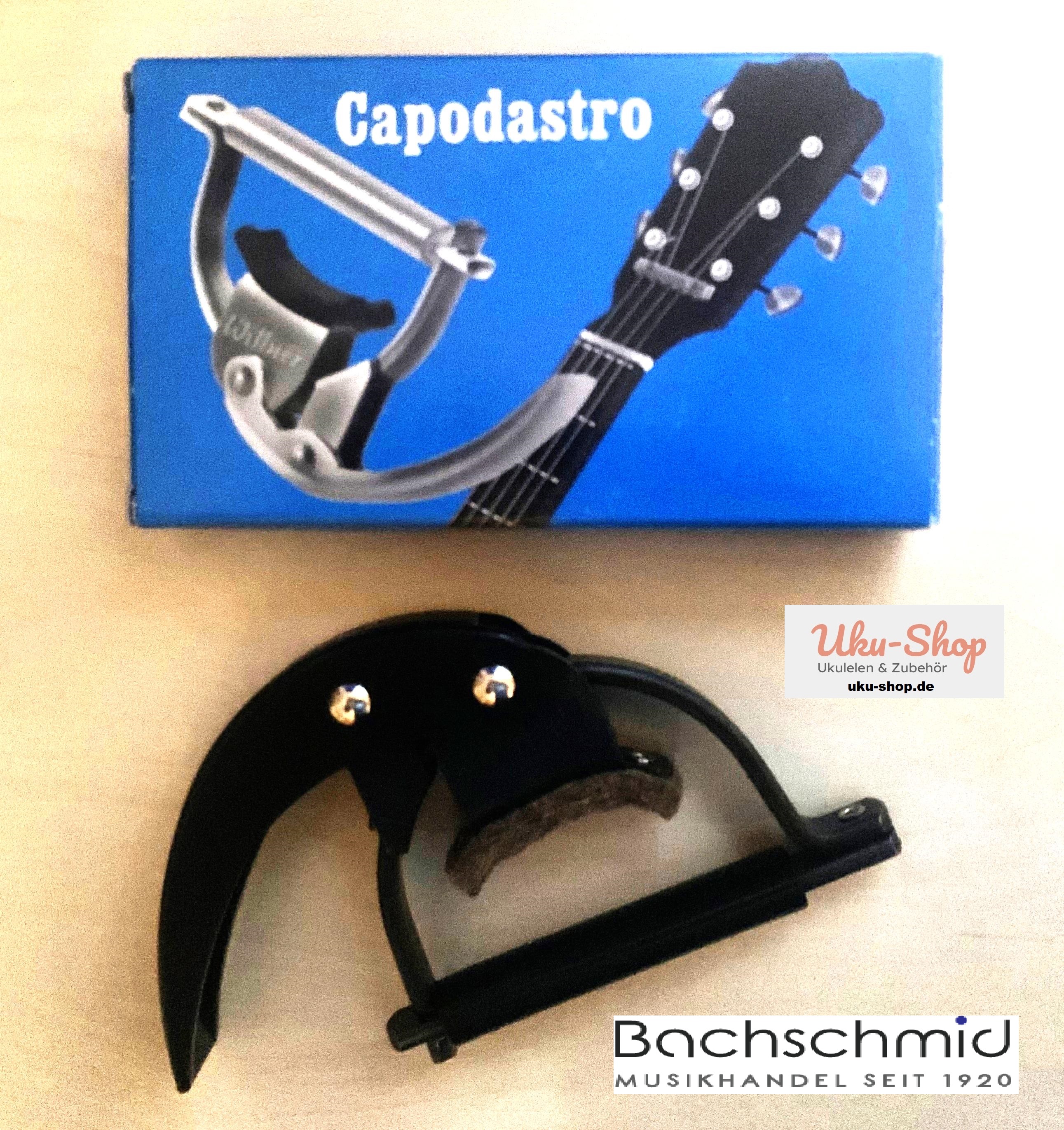 Kapodaster für Gitarre und Ukulele  Sonderpreis