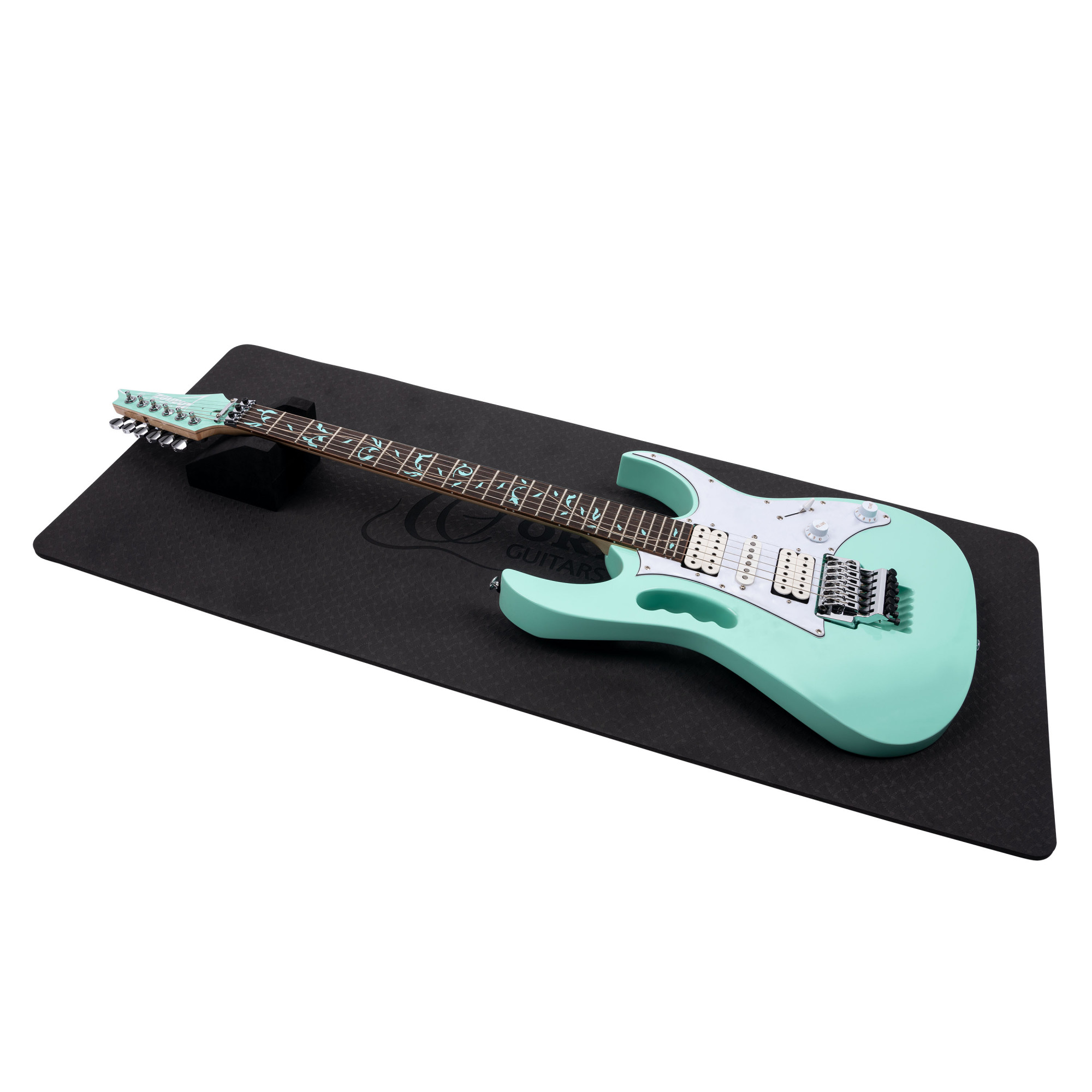 Arbeitsmatte mit Halsstütze für Ukulele - Gitarre 