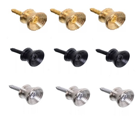 Gurtpins - Gurthalteknöpfe - 9 Stück