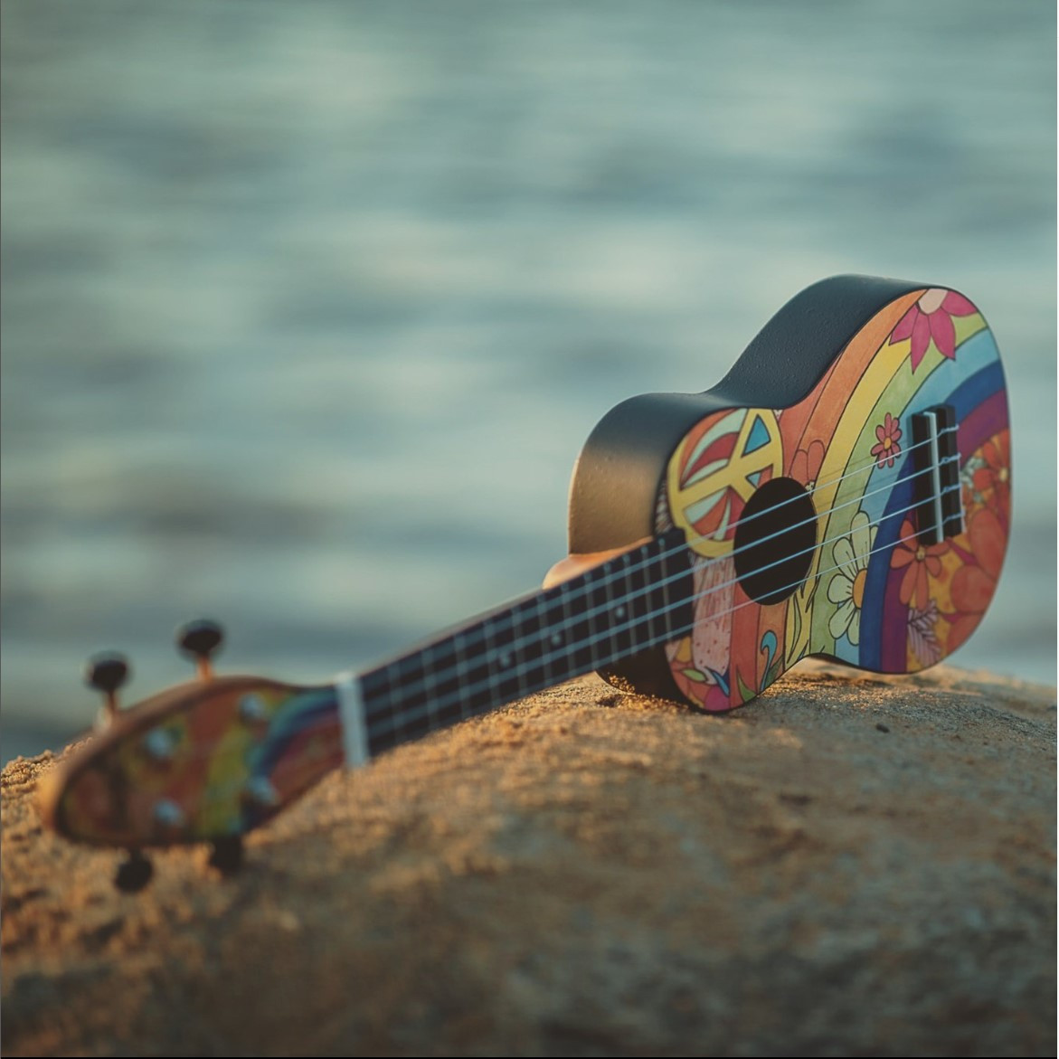 Keiki Ortega Sopran Ukulele mit Zubhör Keiki Ortega Sopran Ukulele mit Zubhör