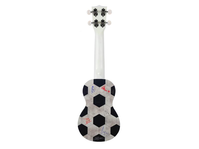 Mahalo Sopran Fußball Ukulele