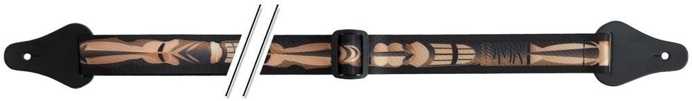 Ukulele Gurt mit 2 Gurthalteknöpfe-Gurtpins