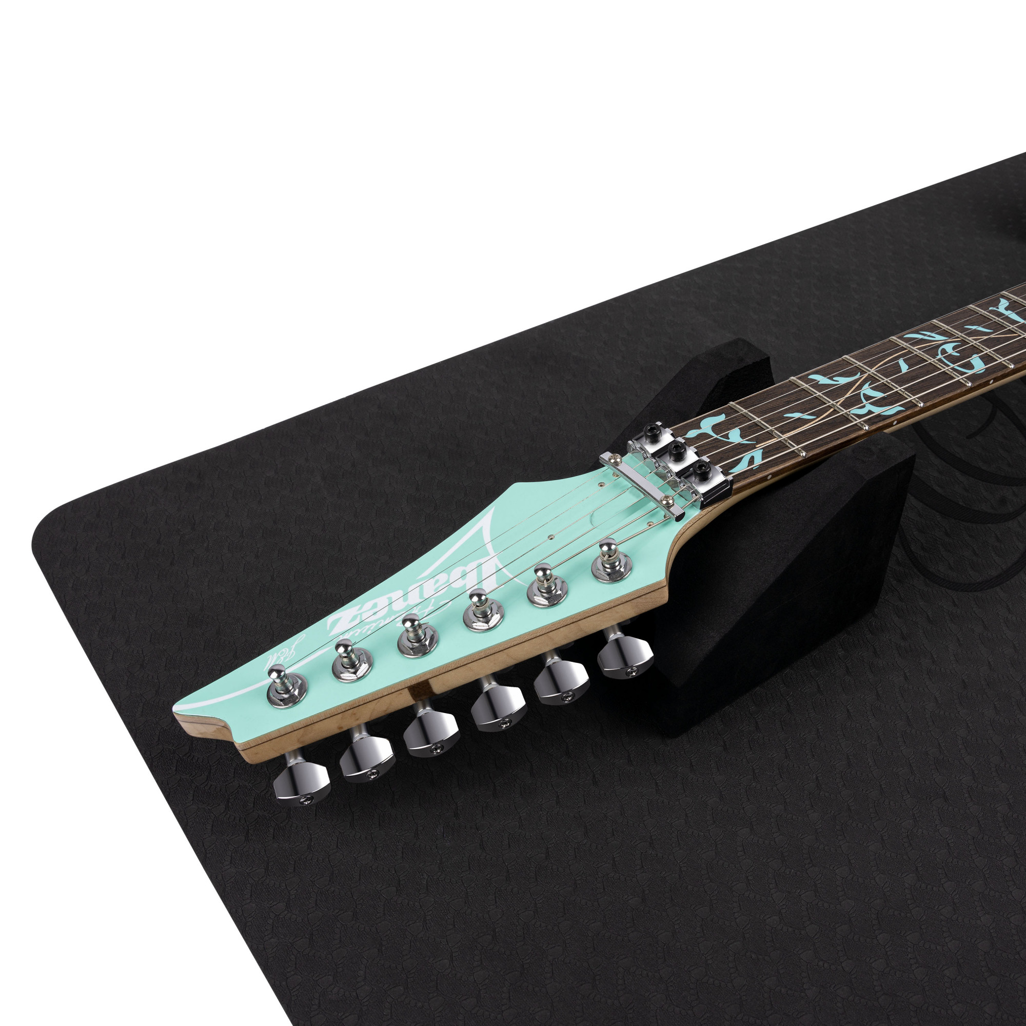 Arbeitsmatte mit Halsstütze für Ukulele - Gitarre 