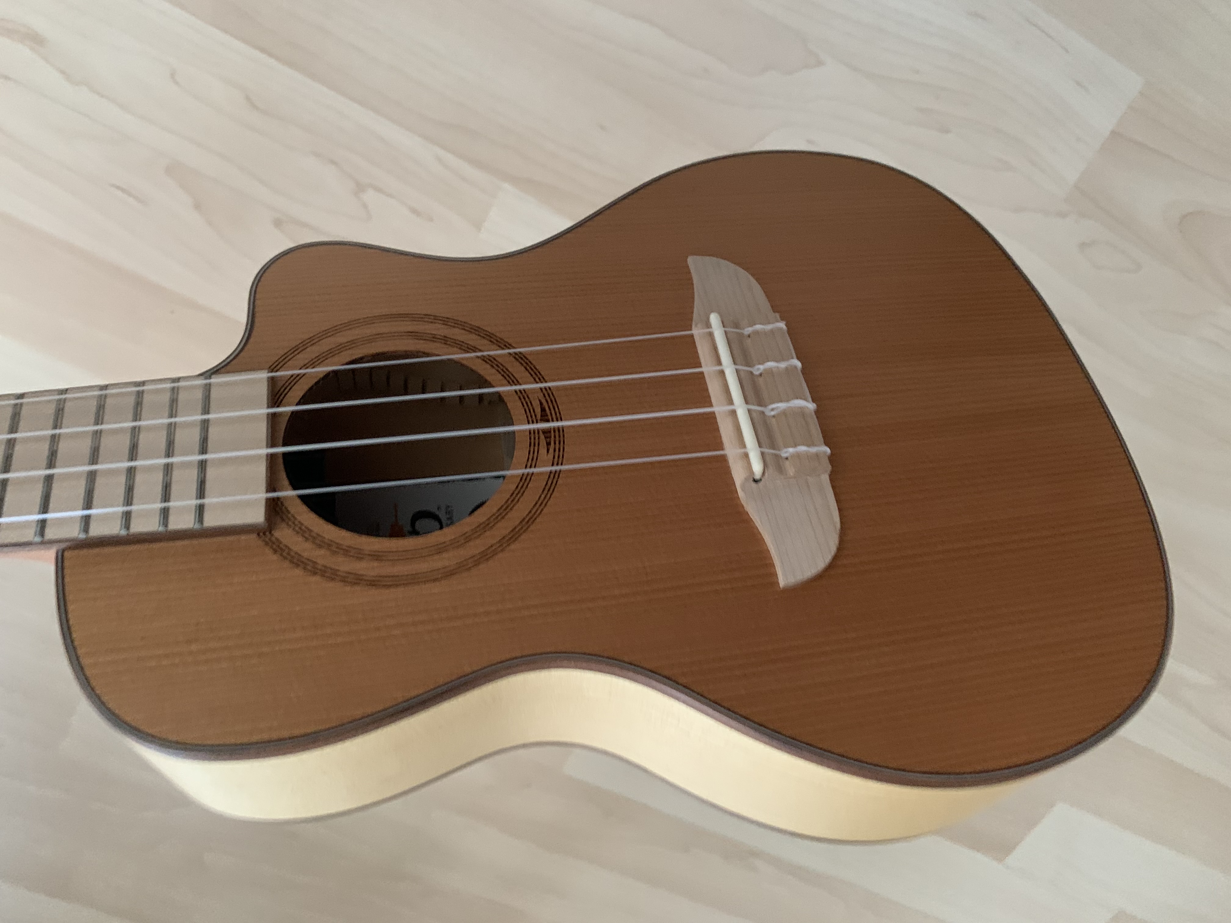 Ortega Konzert Ukulele UVP: 219.--Euro SP: 99.-- Euro mit Tonabnehmer + Gigbag