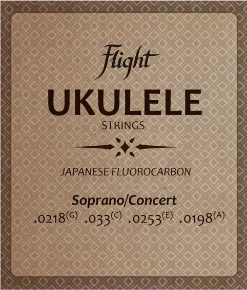 Flight Ukulele Saiten Carbon für Sopran/Konzert Ukulele