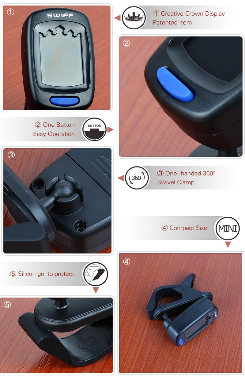 Stimmgerät Clip-Tuner