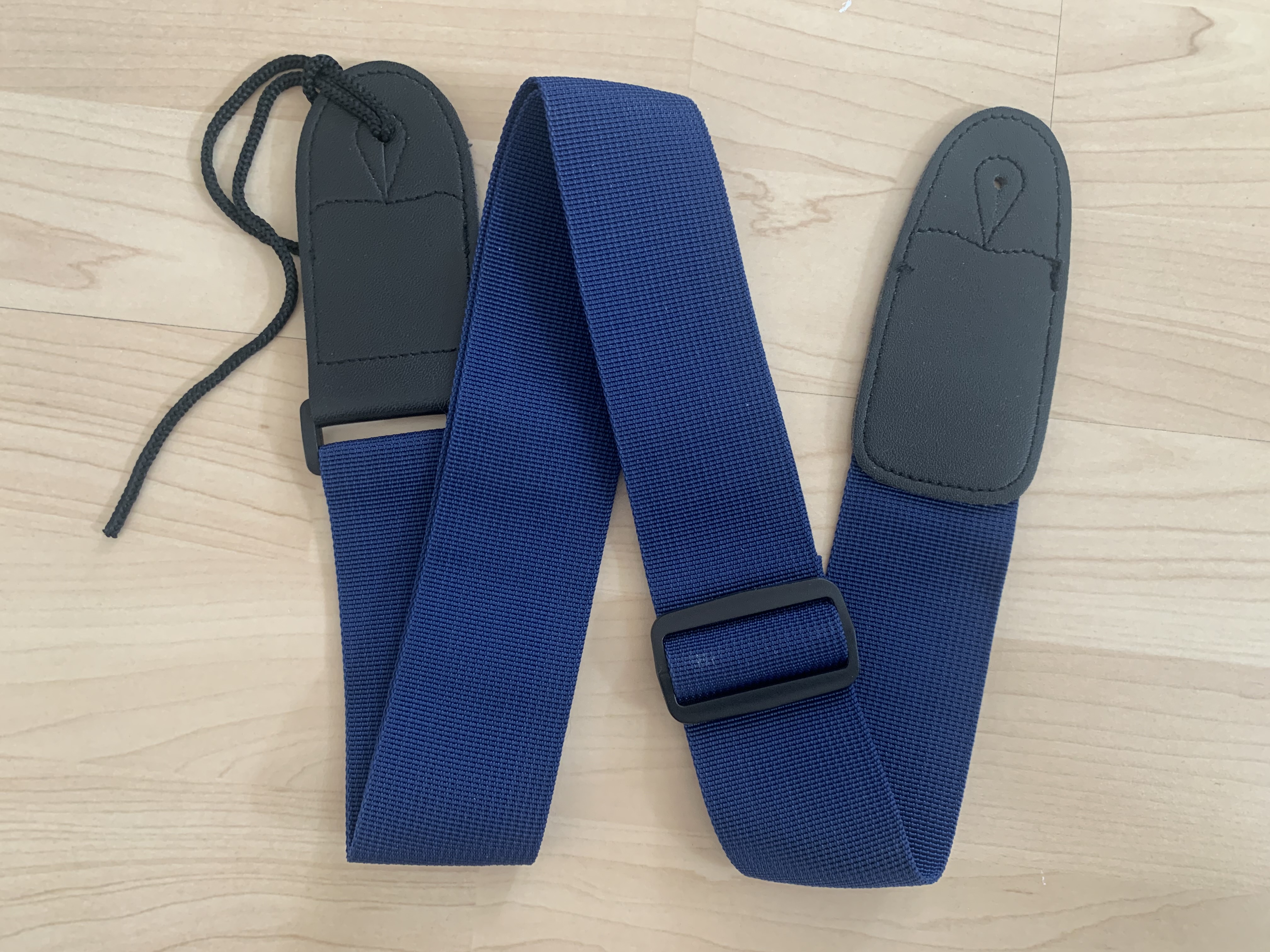 Gurt für Ukulele und Gitarre 5 cm Breit in Blau