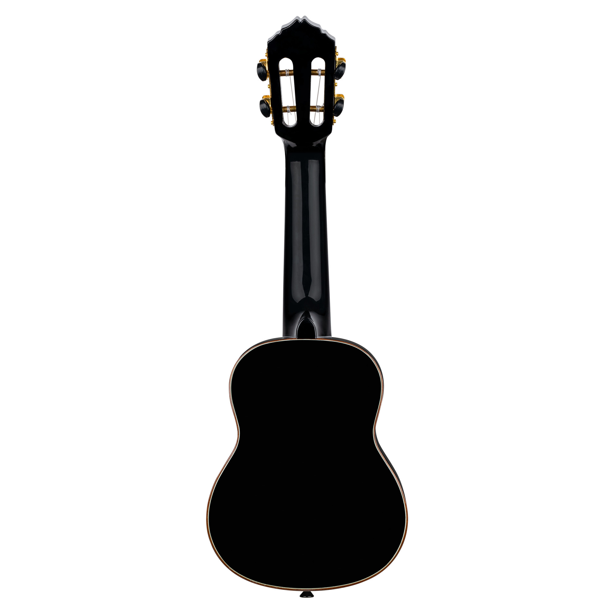 Sopran Ukulele 21" Ortega schwarz mit GigBag-Stimmgerät + Plektren Sopran Ukulele 21" Ortega schwarz mit GigBag-Stimmgerät + Plektren