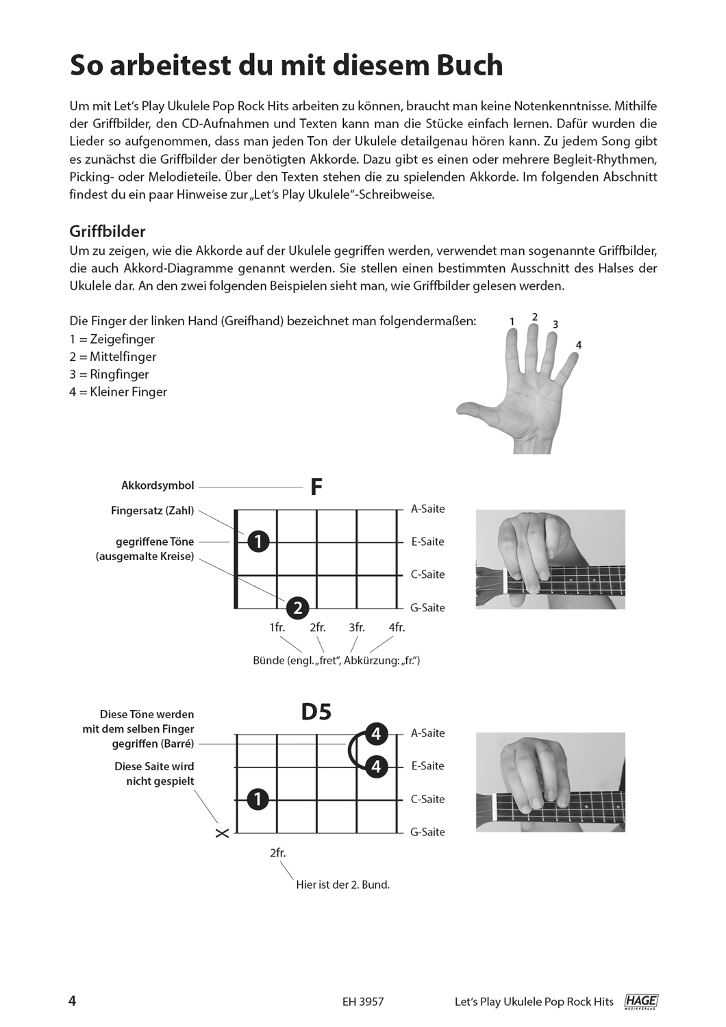 Let´s Play Ukulele - Pop Rock Hits - 40 Tolle Songs für Ukulele - mit 2 CD´s