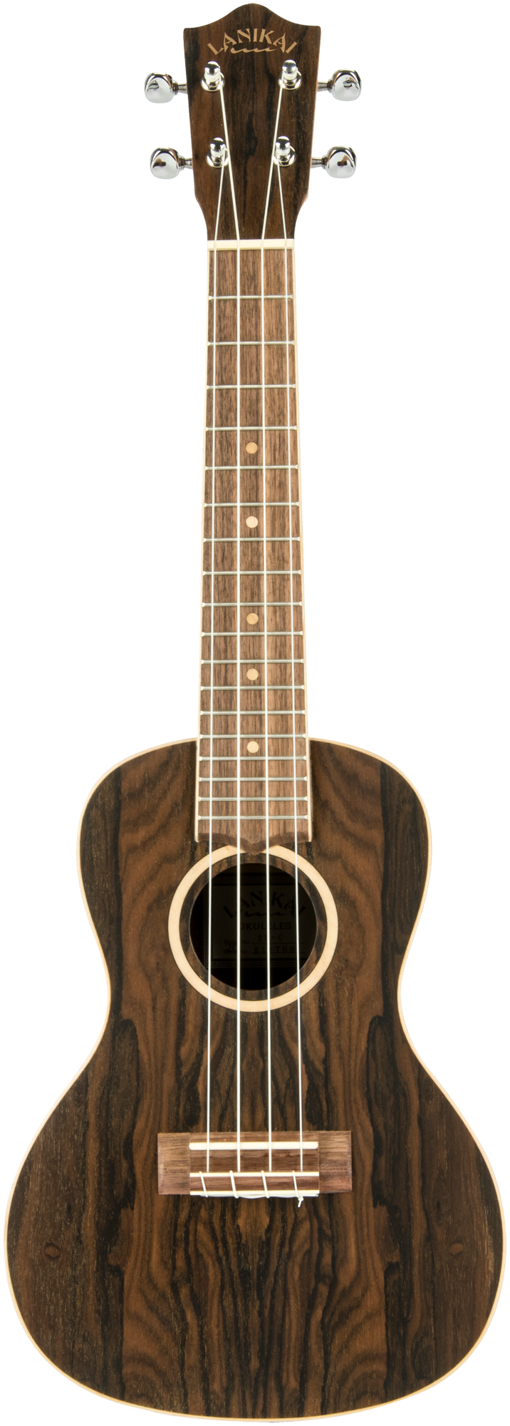 Lanikai Konzertukulele Zirikote inc. Gigbag