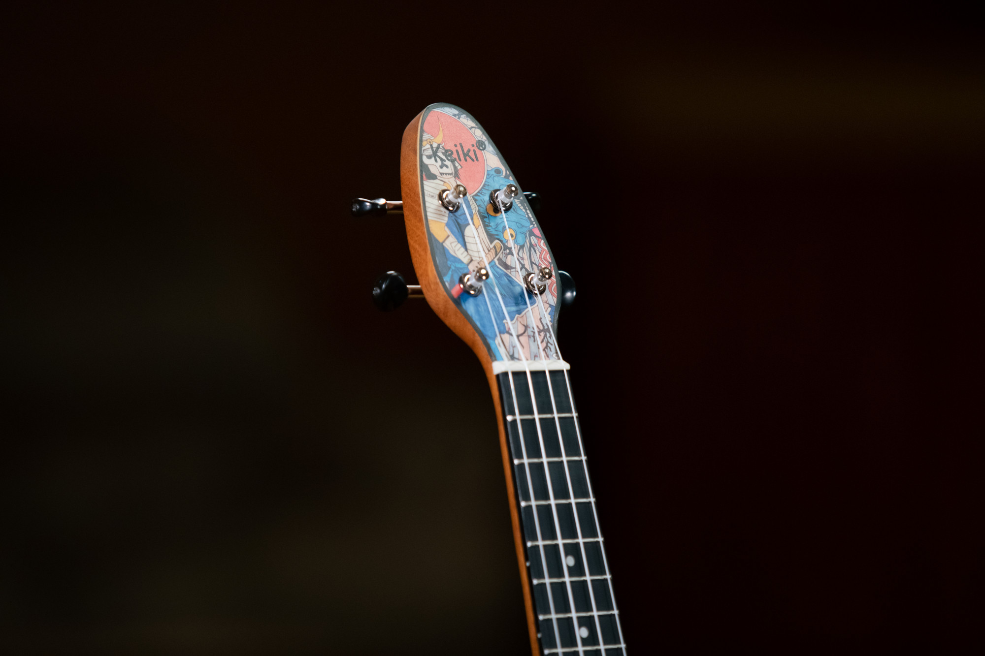 Keiki Sopran Ukulele mit Zubehör Keiki Sopran Ukulele mit Zubehör