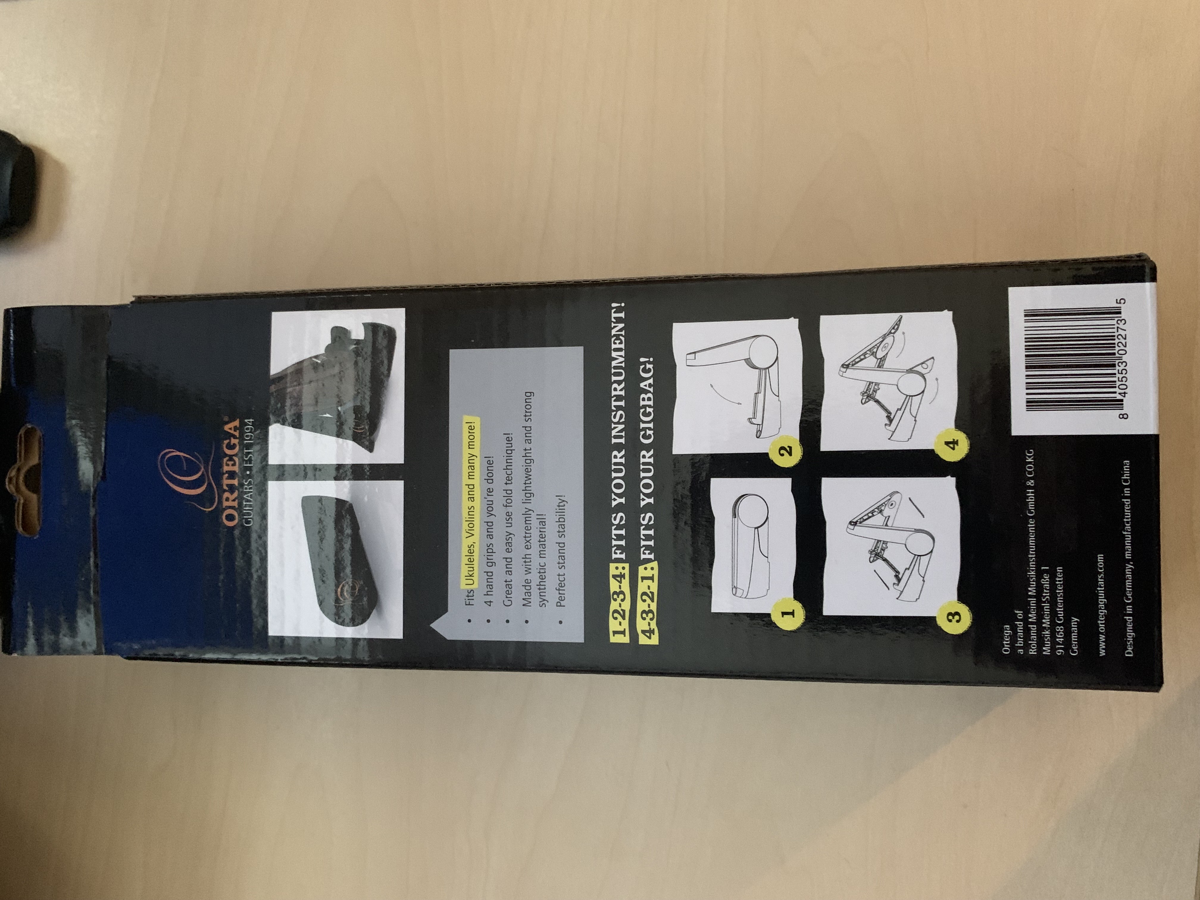 Ukulele Ständer zusammenfaltbar