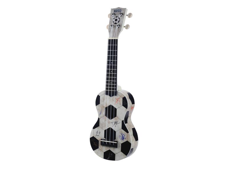 Mahalo Sopran Fußball Ukulele