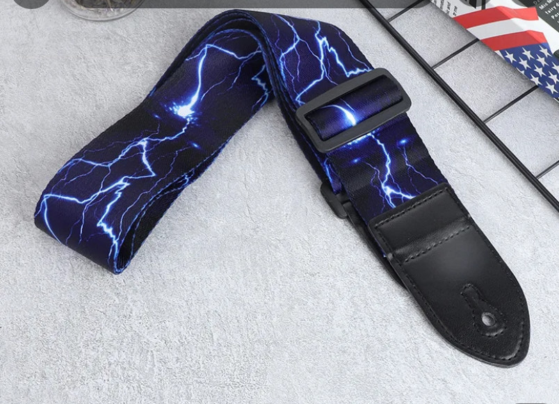 Umhängegurt 5 cm Breit für: Gitarre-Ukulele-Banjo