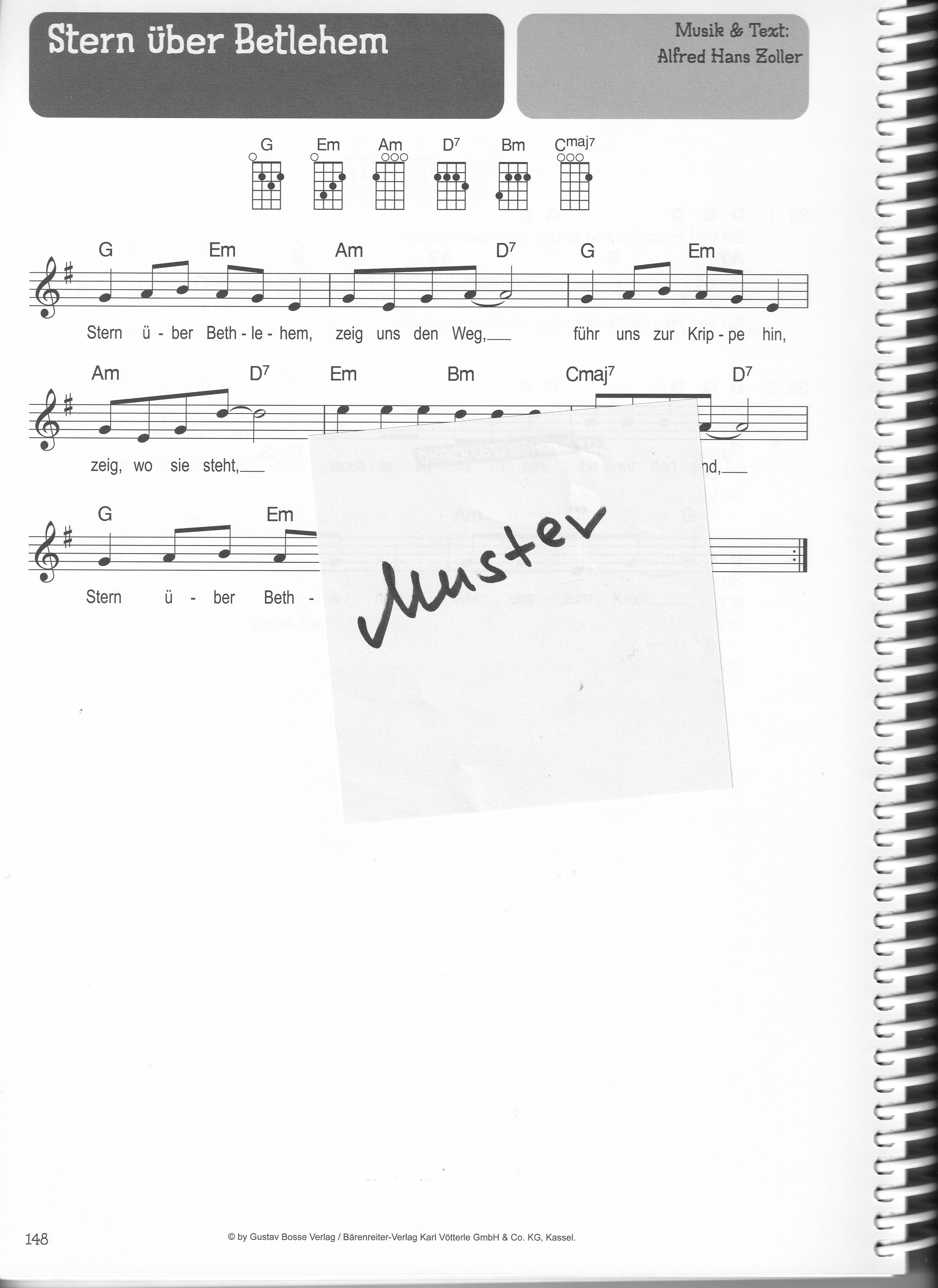 100 Weihnachtslieder für Ukulele