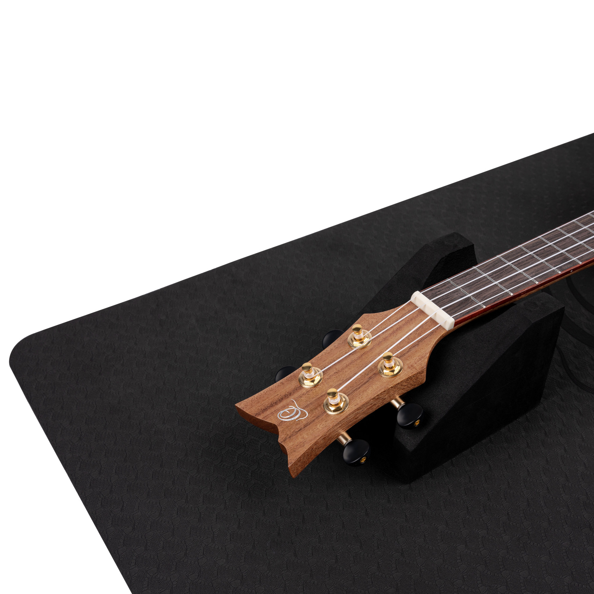 Arbeitsmatte mit Halsstütze für Ukulele - Gitarre 
