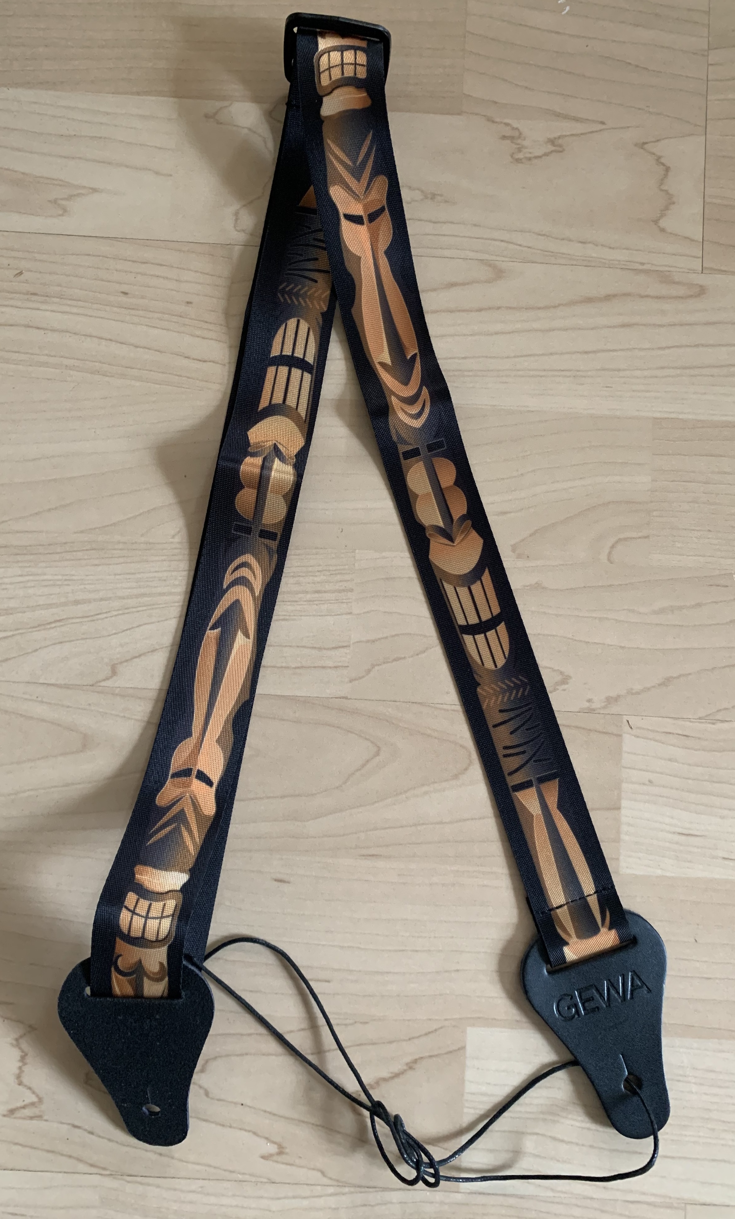 Ukulele Gurt mit 2 Gurthalteknöpfe-Gurtpins