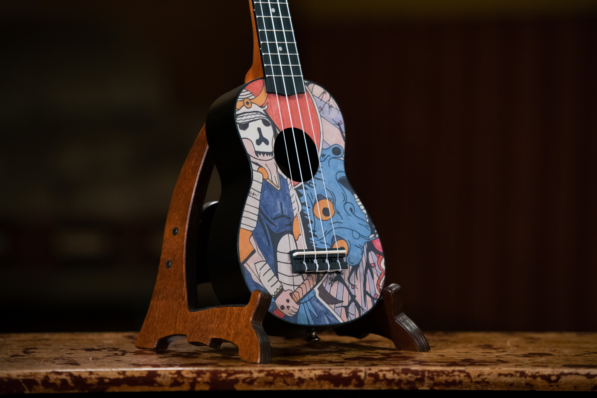 Keiki Sopran Ukulele mit Zubehör Keiki Sopran Ukulele mit Zubehör