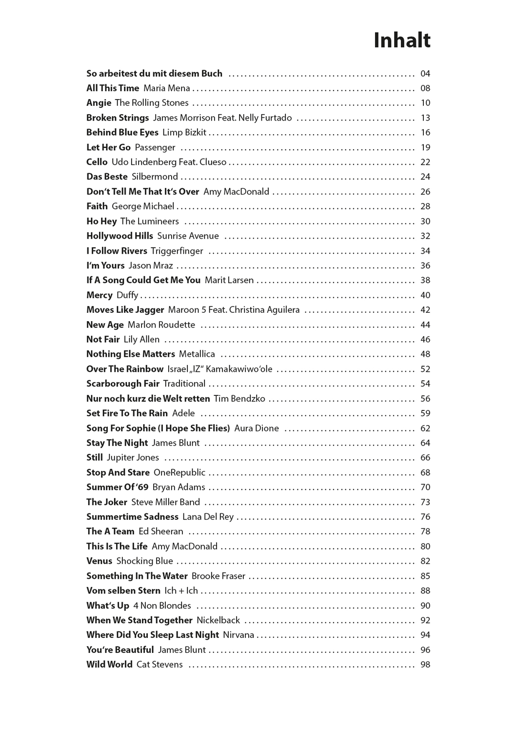 Let´s Play Ukulele - Pop Rock Hits - 40 Tolle Songs für Ukulele - mit 2 CD´s