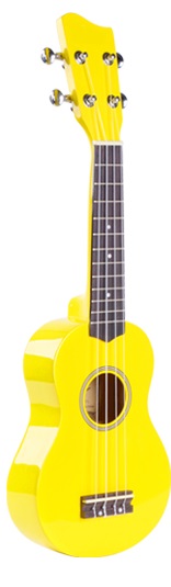 Sopran Ukulele 21" in Gelb