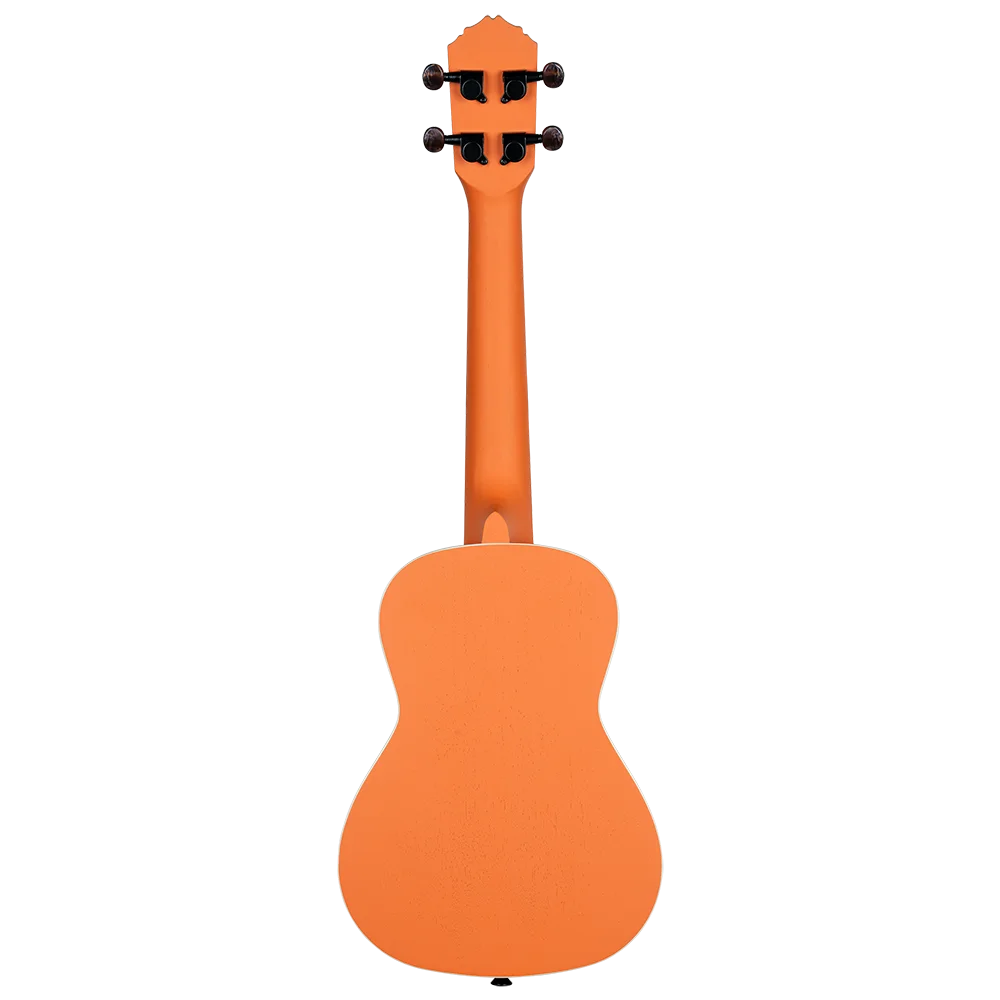 Ortega Konzert Ukulele Halloween mit Gigbag-Gurt-Filzplektren 