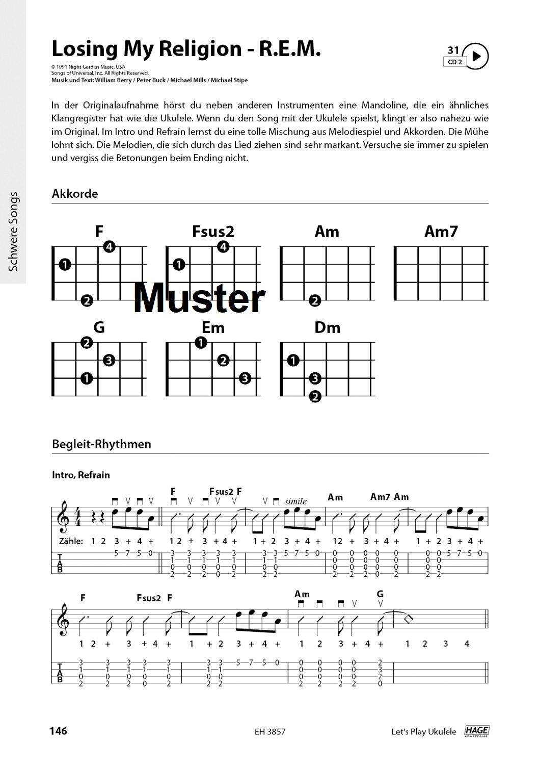 Let´s Play Ukulele mit 2 CD´s - Songbook und Ukulelenschule Let´s Play Ukulele mit 2 CD´s - Songbook und Ukulelenschule