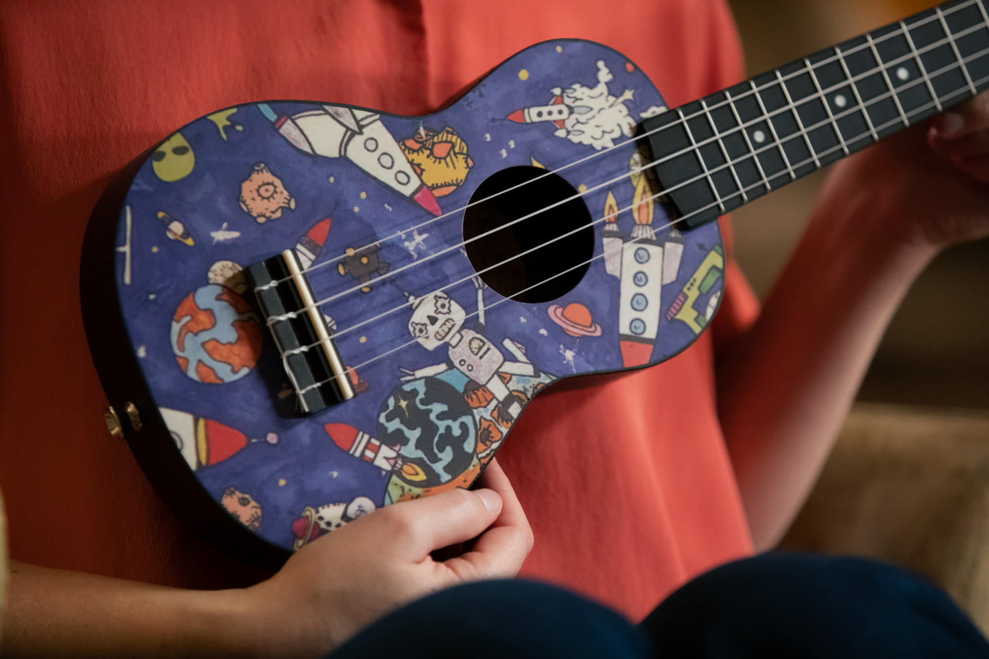 Keiki - Ortega  Sopran Ukulele mit Zubehör