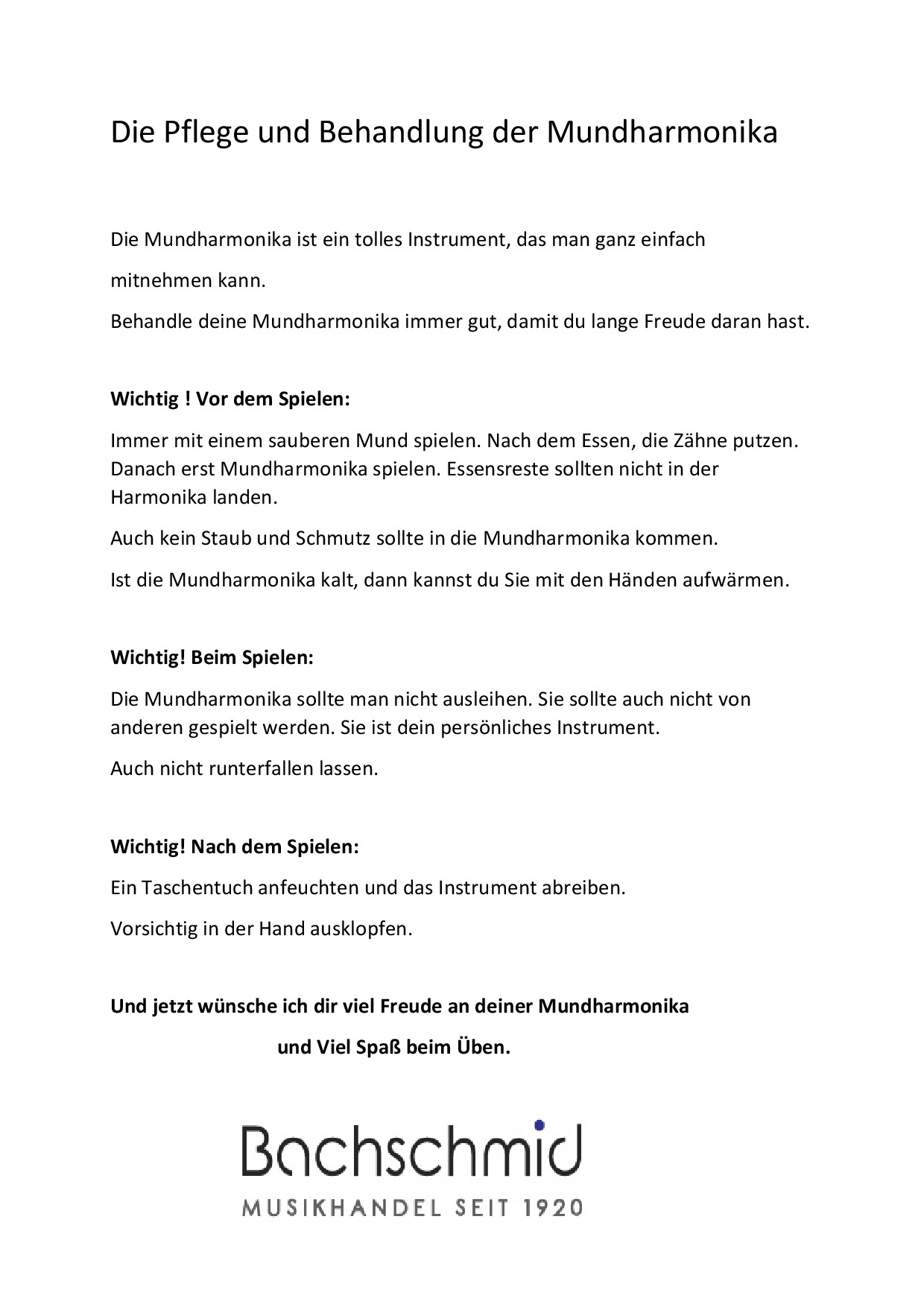 3 x Mundharmonika 4-Loch mit 8 Tönen - Ideal für Anfänger