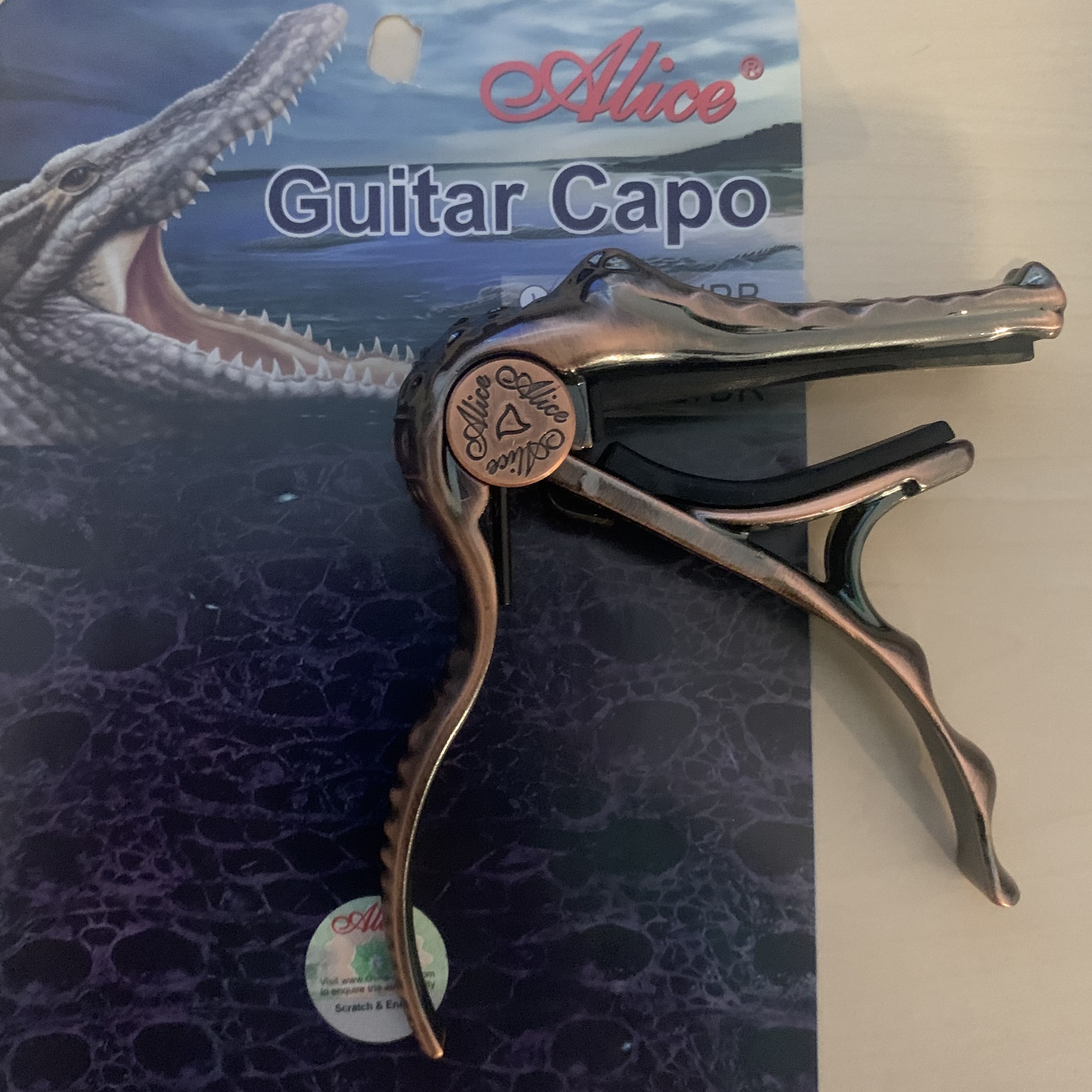 Kapodaster in Alligator Form