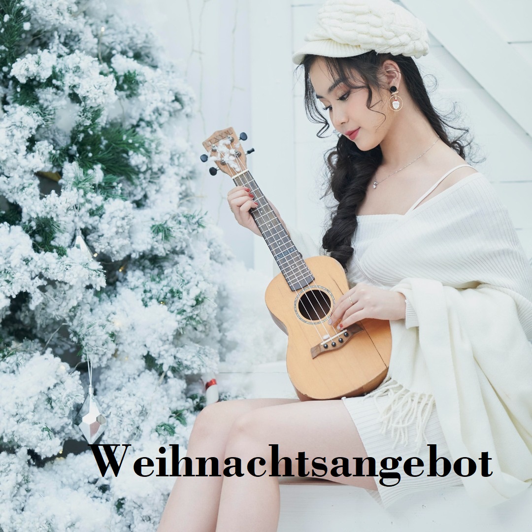 Kapodaster aus Zink - Holzmaserung - Dunkel